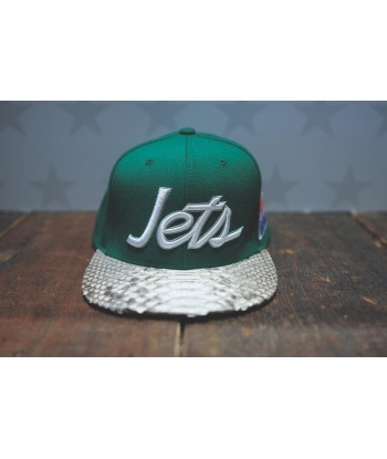 JUST DON Super Bowl New York Jets Script Logo - Green / Natural Fin de série