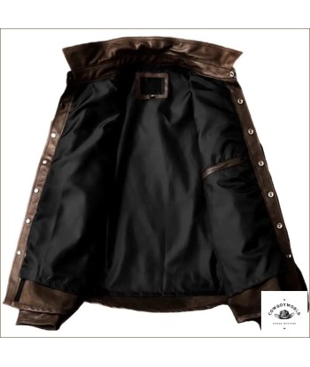 Veste Homme Style Cowboy Marron pas cher chine