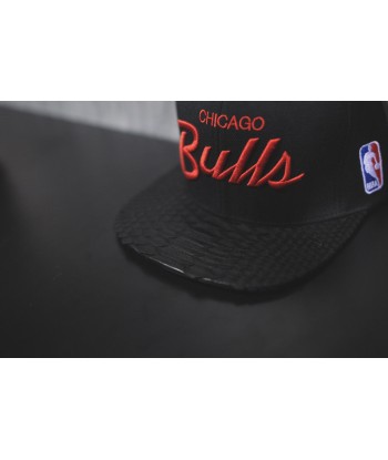 JUST DON Stars Bulls Script Logo - Black / Black pas chere