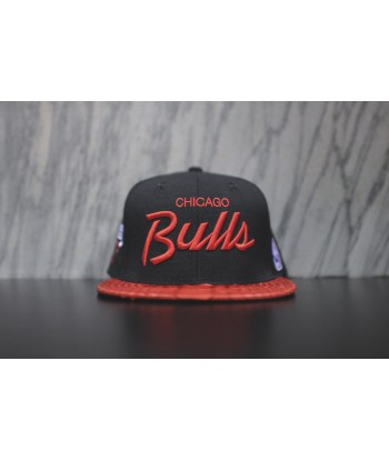 JUST DON Stars Bulls Script Logo - Black / Red Les magasins à Paris