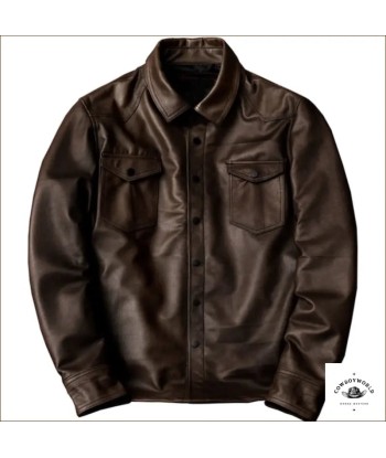 Veste Homme Style Cowboy Marron pas cher chine