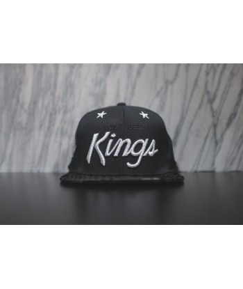 JUST DON Stars LA Kings Script Logo - Black / Black 2023