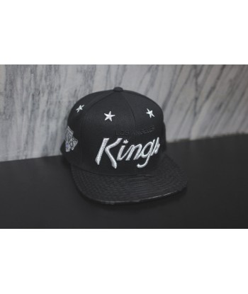 JUST DON Stars LA Kings Script Logo - Black / Black 2023