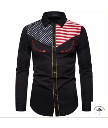 Chemise Western USA livraison gratuite