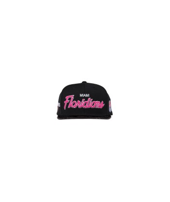 Just Don Miami Floridians Hat - Black / Black 2023