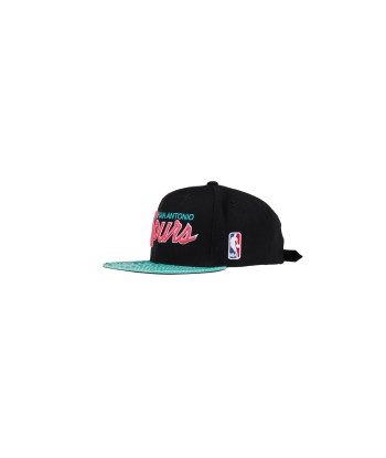 Just Don San Antonio Spurs Hat - Black / Teal Comparez et commandez 