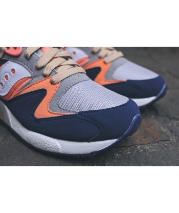 Saucony Grid 9000 - Tan / Navy / Coral (Kithstrike) Les magasins à Paris