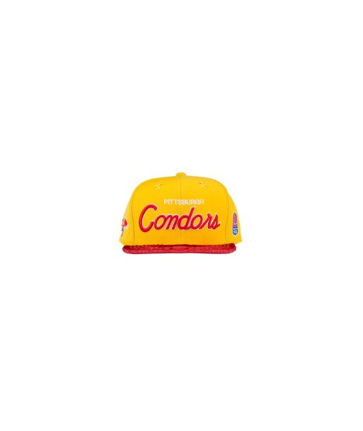 Just Don Pittsburgh Condors Hat - Yellow / Red prix pour 