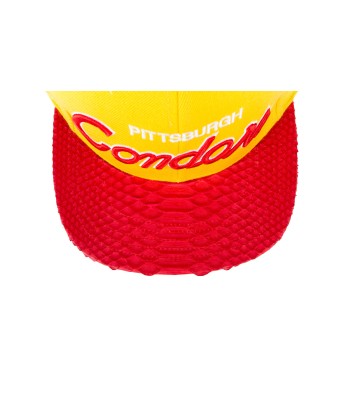 Just Don Pittsburgh Condors Hat - Yellow / Red prix pour 