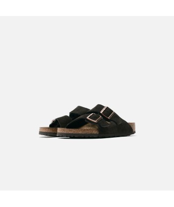 Birkenstock Arizona Soft Footbed - Mocha Suede la livraison gratuite