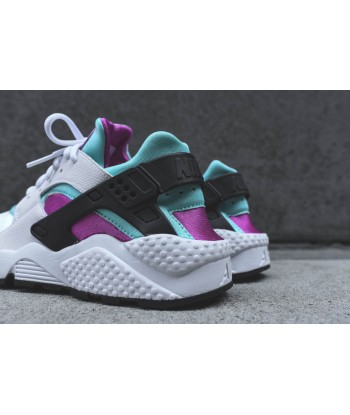 Nike WMNS Air Huarache Run - White / Artisan Teal / Fuchsia en ligne