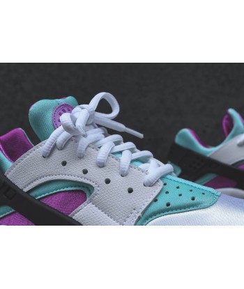 Nike WMNS Air Huarache Run - White / Artisan Teal / Fuchsia en ligne