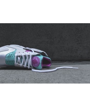 Nike WMNS Air Huarache Run - White / Artisan Teal / Fuchsia en ligne