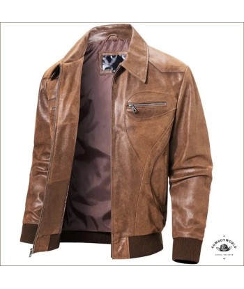 Veste Western Marron meilleur choix