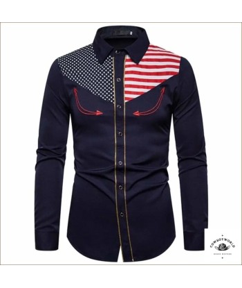 Chemise Western USA livraison gratuite