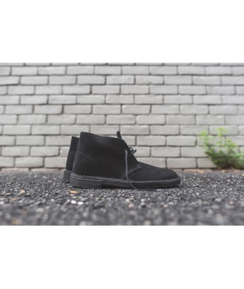 Clarks Desert Boot - Black Suede prix pour 