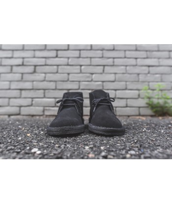 Clarks Desert Boot - Black Suede prix pour 