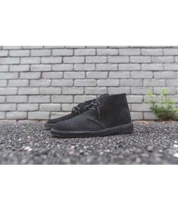 Clarks Desert Boot - Black Suede prix pour 