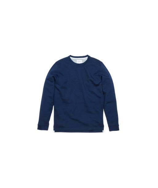 Norse Projects Halfdan Crewneck - Indigo soldes