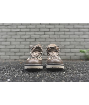 Fracap Brogue Boot - Taupe pas cher