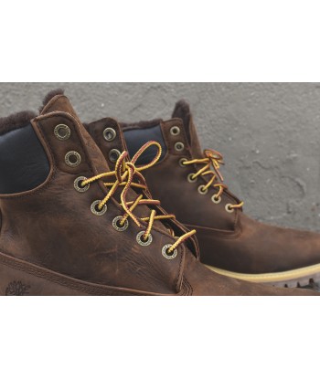 Timberland Heritage 6" Shearling Construct Boot - Dark Brown Economisez 