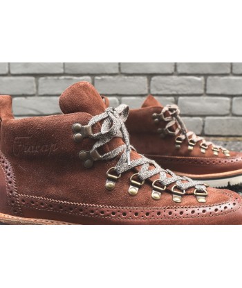 Fracap Brogue Boot - Brown livraison et retour toujours gratuits