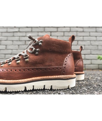 Fracap Brogue Boot - Brown livraison et retour toujours gratuits