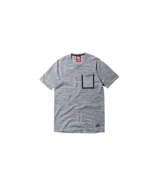 Nike Tech Knit Pocket Tee - Grey la colonne vertébrale