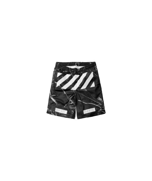 Off-White Marble Mesh Short – Black en ligne des produits 