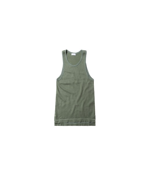 John Elliott Flatback Thermal Mercer Tank - Washed Olive livraison gratuite