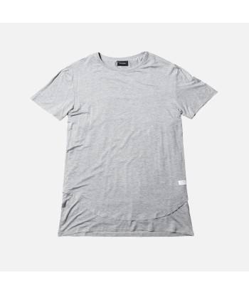 Stampd Double Layer Scallop Tee - Grey Venez découvrir notre 