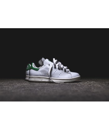 adidas Originals Stan Smith Premium - White / Green JUSQU'A -70%! 