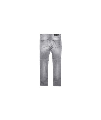 Pierre Balmain Moto Curve Knee Denim - Grey vente chaude votre 