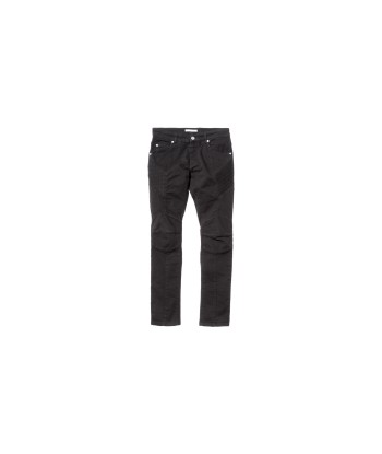 Pierre Balmain Moto Denim - Black la livraison gratuite