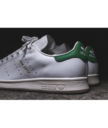 adidas Originals Stan Smith Premium - White / Green JUSQU'A -70%! 