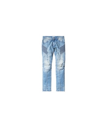 Pierre Balmain Moto Denim - Blue ou a consommer sur place