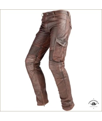 Pantalon Cowboy Cuir rembourrage situé sous