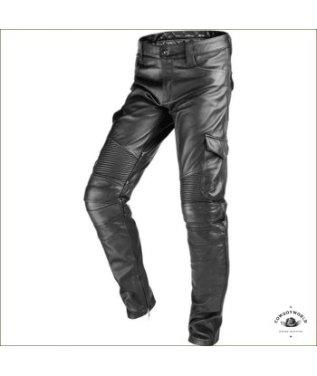 Pantalon Cowboy Cuir rembourrage situé sous