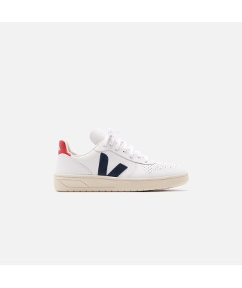 Veja V-10  - White / Navy / Red 50% de réduction en Octobre 2024