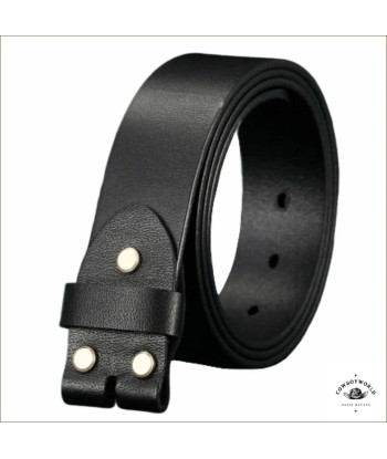 Ceinture Western Sans Boucle Véritable concentré