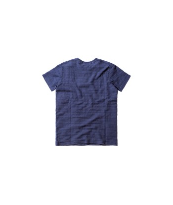 Norse Projects Niels Textured Stripe - Navy l'achat 