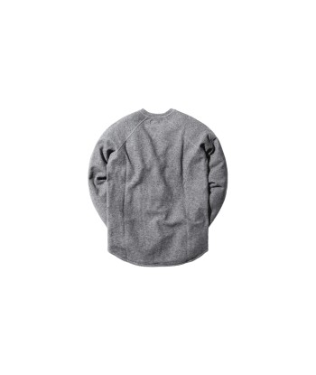 Norse Projects Aske Fine Structure Crew - Charcoal de technologie