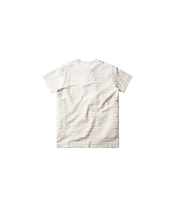 Norse Projects Niels Textured Stripe - Ecru Jusqu'à 80% De Réduction