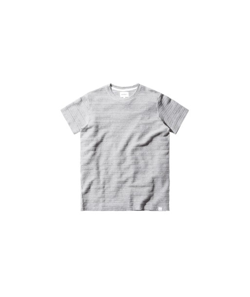 Norse Projects Niels Textured Stripe - Grey pour bénéficier 