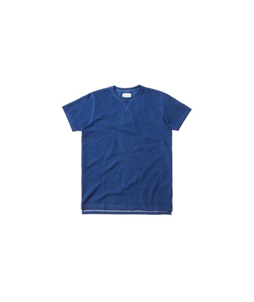 Norse Projects Niels Pique Tee - Indigo la colonne vertébrale