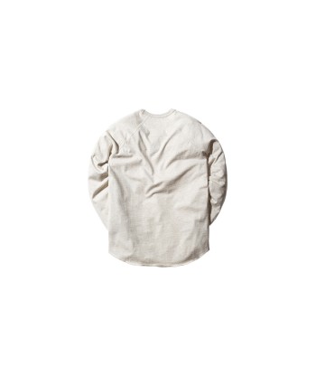 Norse Projects Aske Perforated L/S Tee - Ecru de pas cher