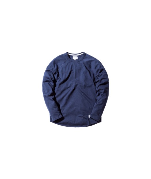 Norse Projects Aske Perforated L/S Tee - Navy à prix réduit toute l'année