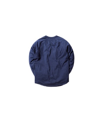 Norse Projects Aske Perforated L/S Tee - Navy à prix réduit toute l'année