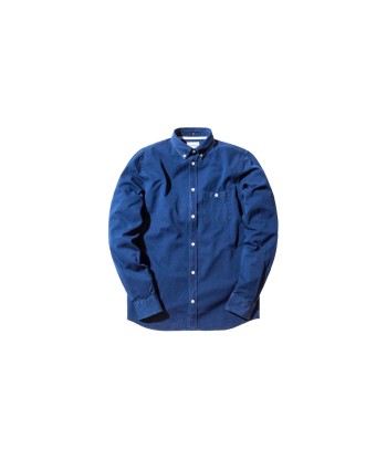 Norse Projects Anton Shirt - Denim rembourrage situé sous