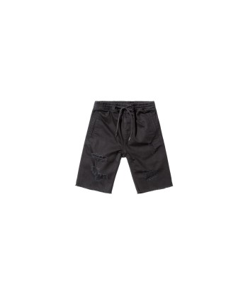 Stampd Distressed Denim Short - Black Les magasins à Paris et en Île-de-France